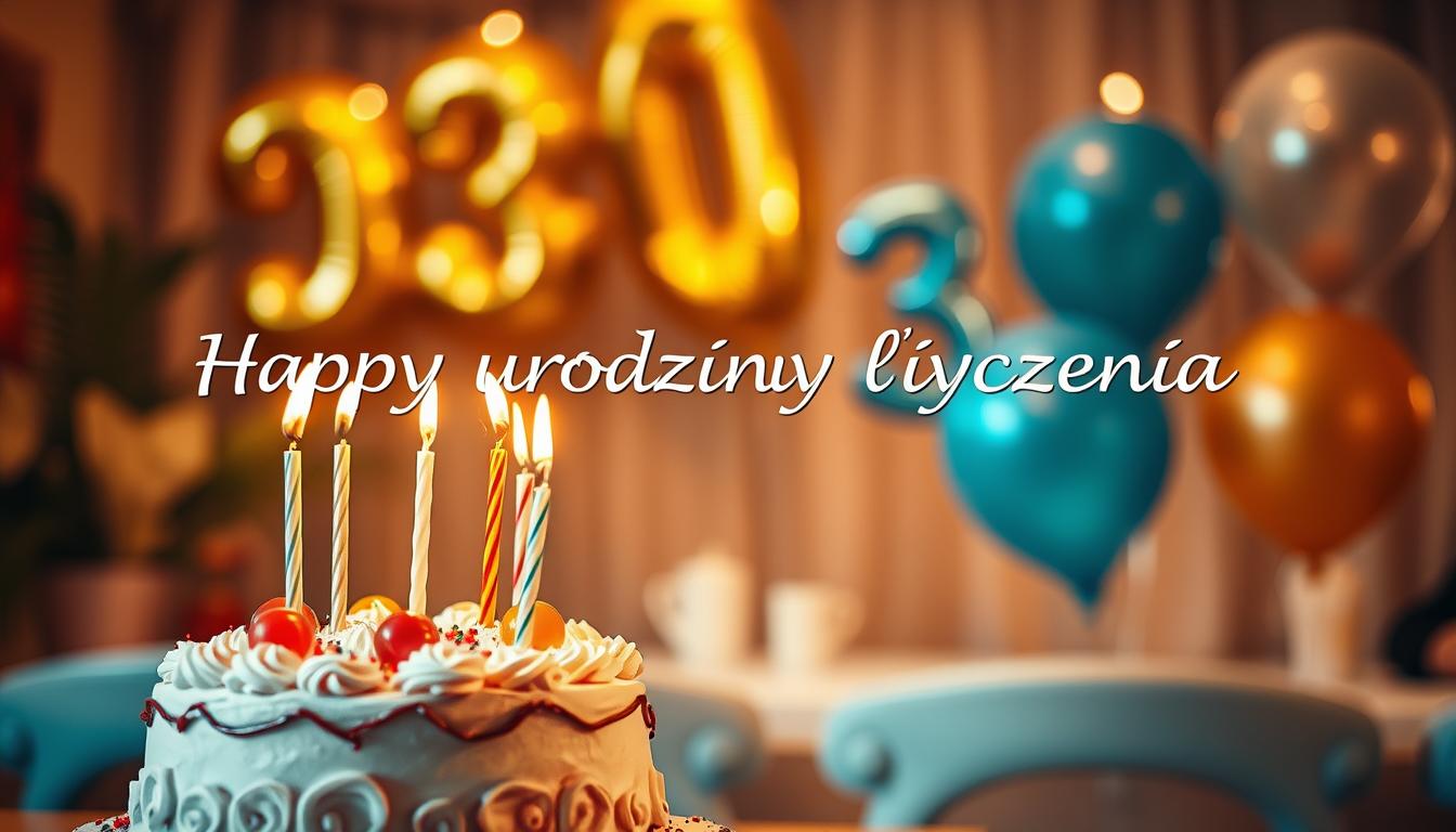 30 urodziny życzenia