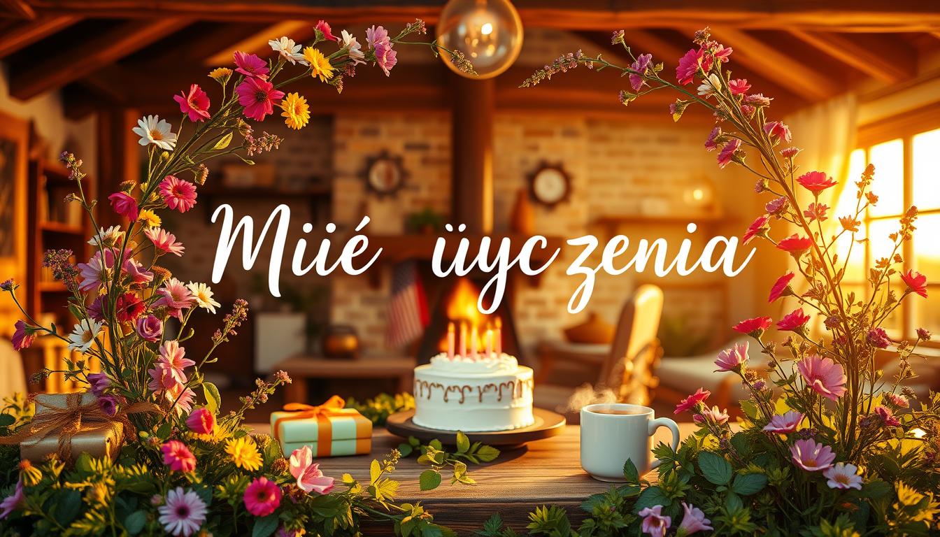 Miłe życzenia urodzinowe