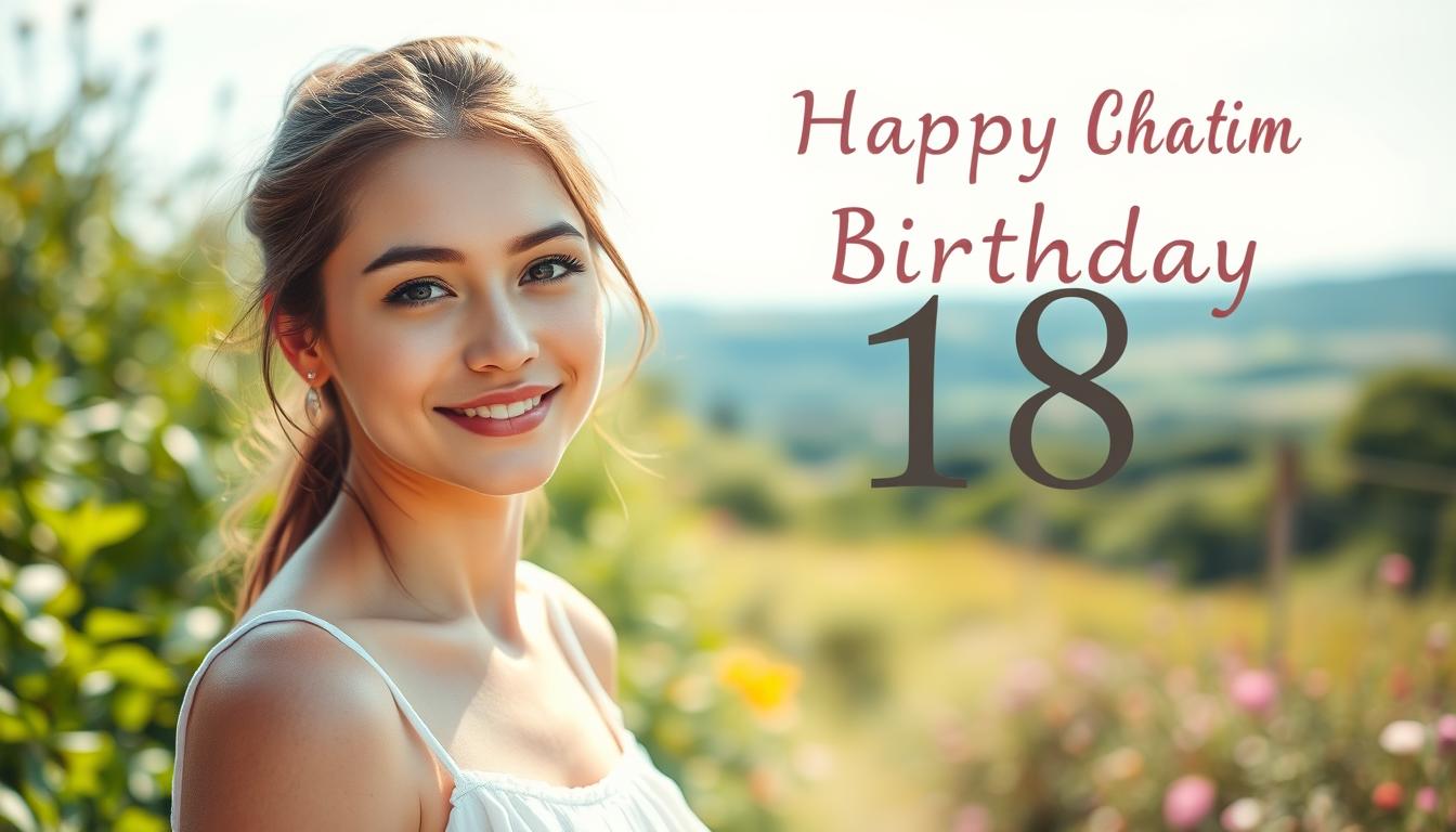 Życzenia urodzinowe 18 lat dla dziewczyny