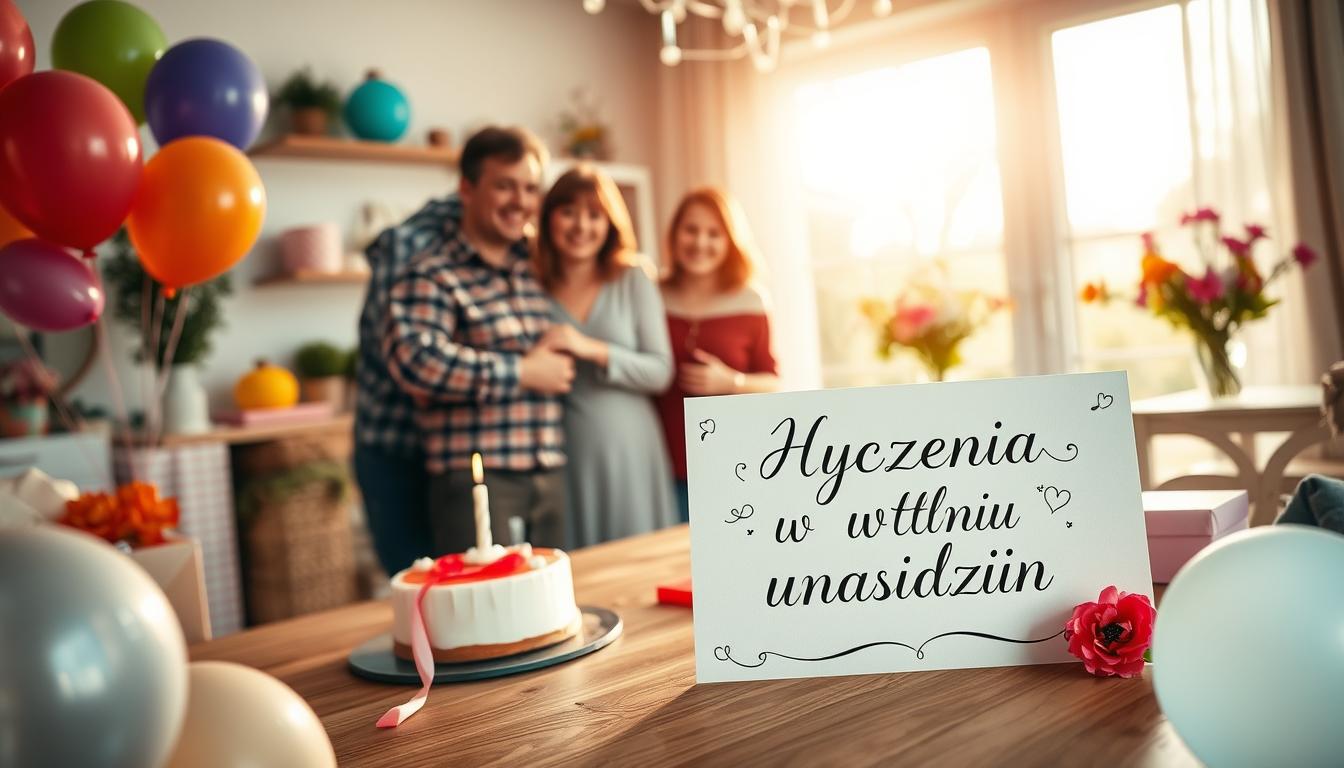 Życzenia w dniu urodzin