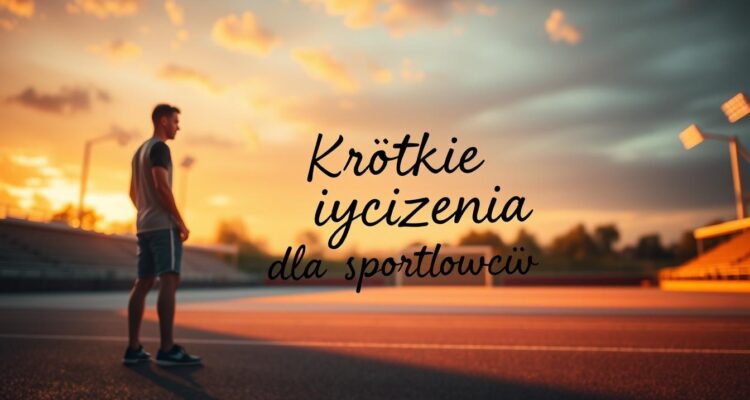 Krótkie życzenia dla sportowca