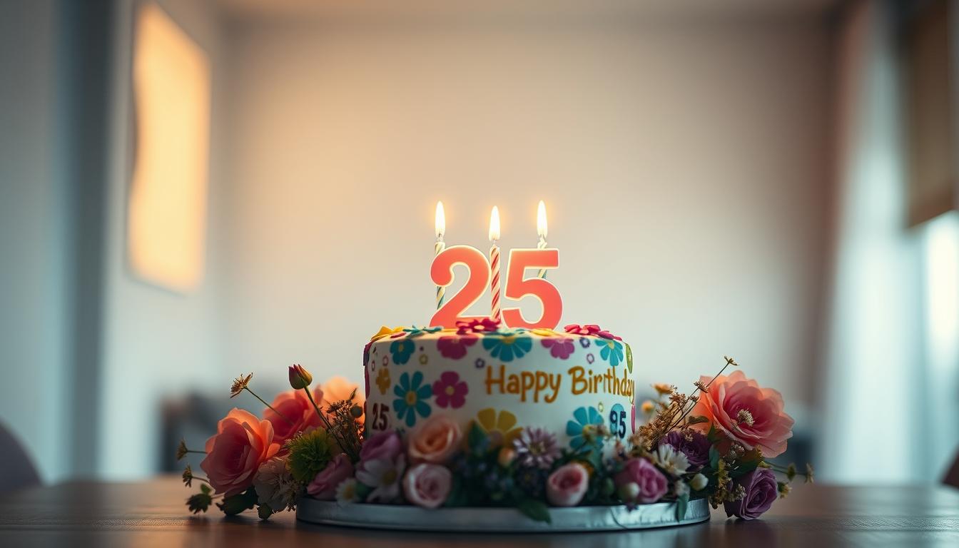 Krótkie życzenia na 25 urodziny
