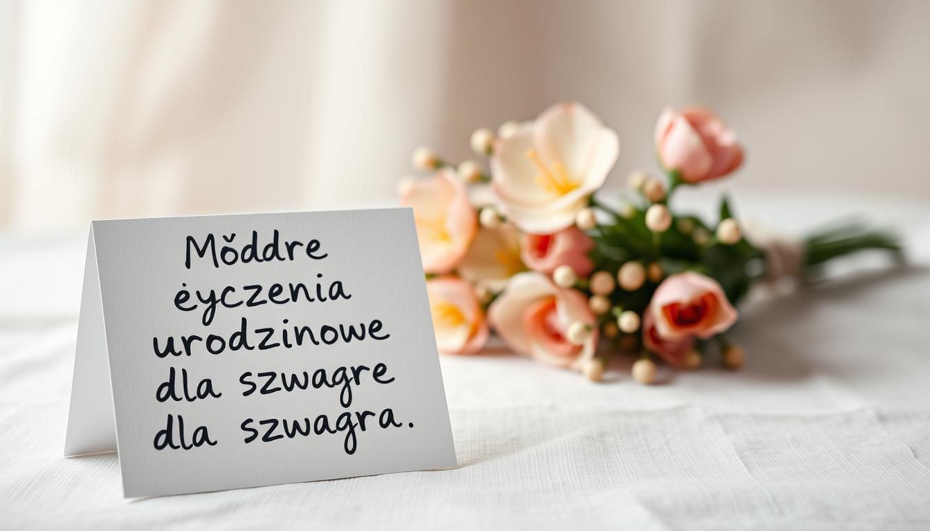Mądre życzenia urodzinowe dla szwagra