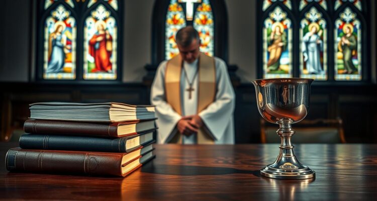 Poważne życzenia imieninowe dla księdza