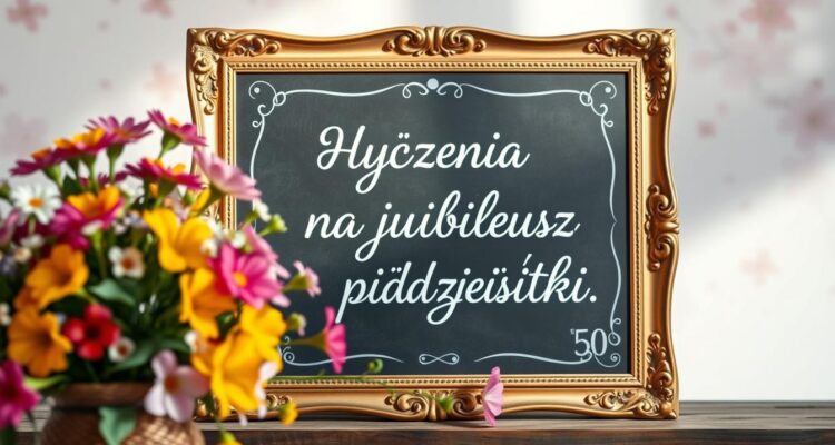 Życzenia 50 urodziny