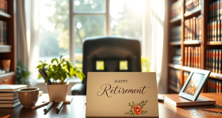 Życzenia dla odchodzących na emeryturę