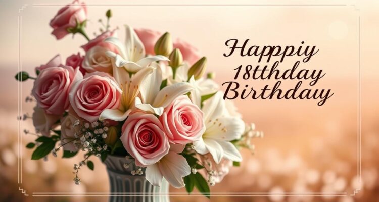Życzenia na 18 urodziny dla wnuczki