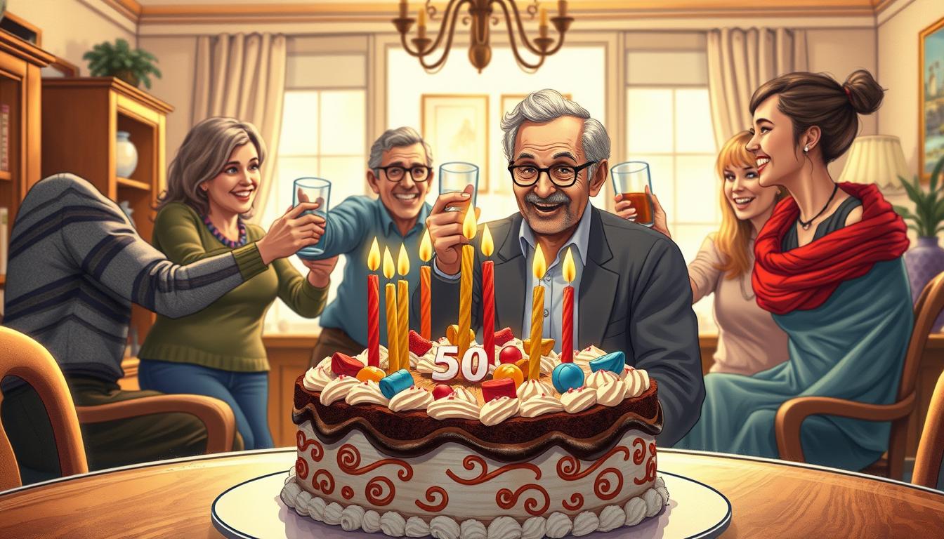 Życzenia na 50 urodziny dla faceta