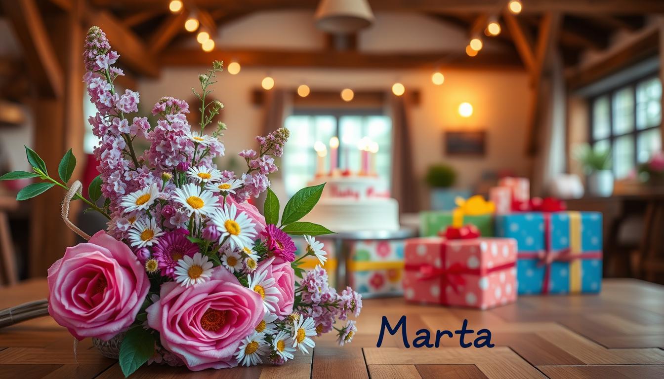 Życzenia urodzinowe dla marty