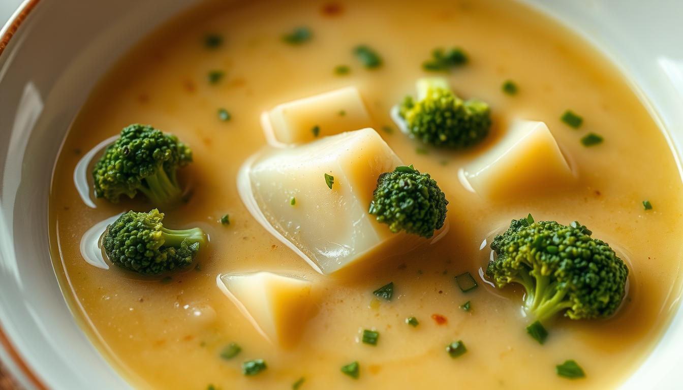 Zupa krem z brokułów z ziemniakami