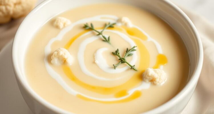 Zupa krem z kalafiora