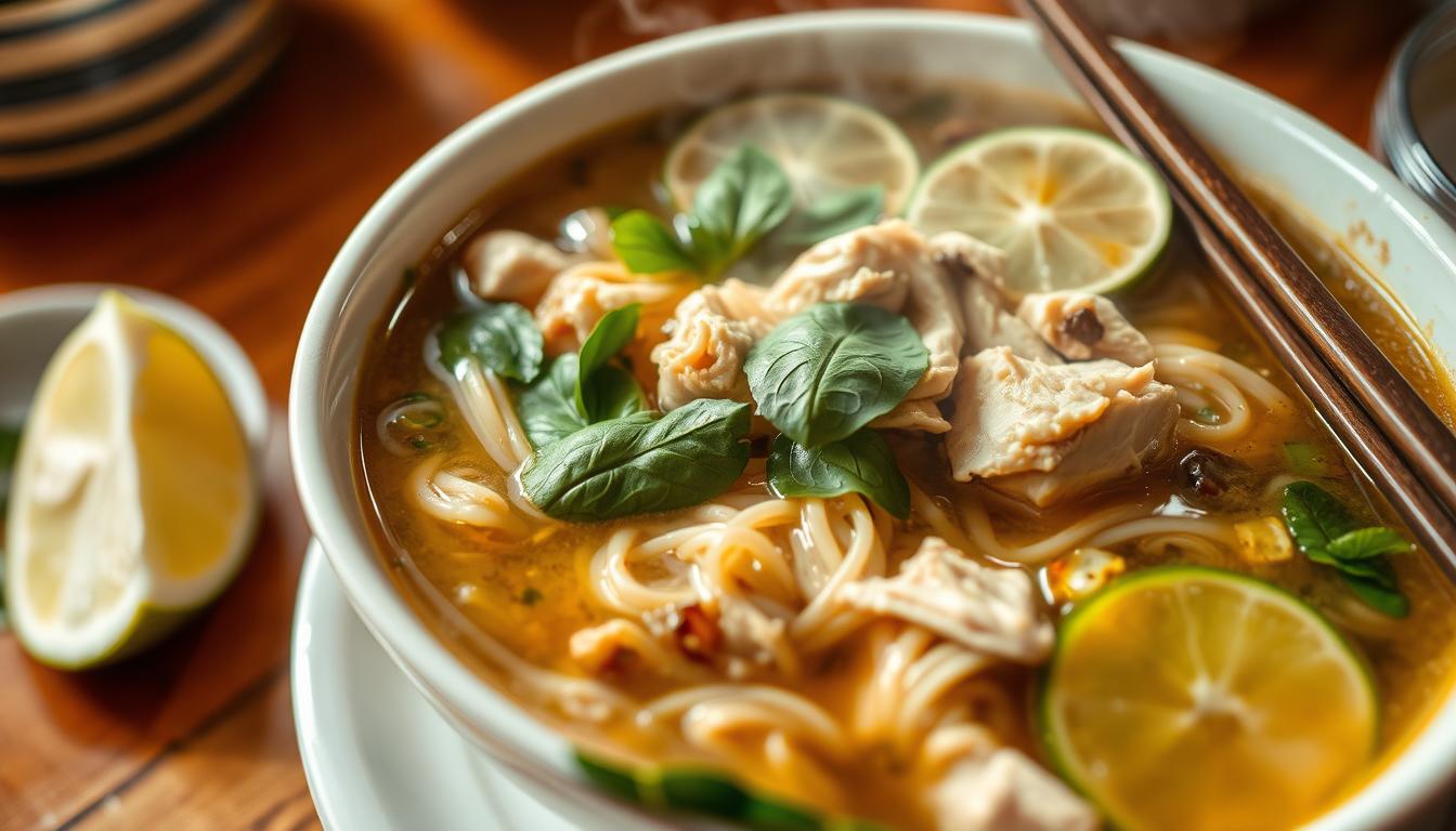 Zupa pho z kurczakiem