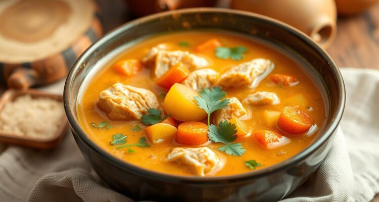 zupa curry z kurczakiem