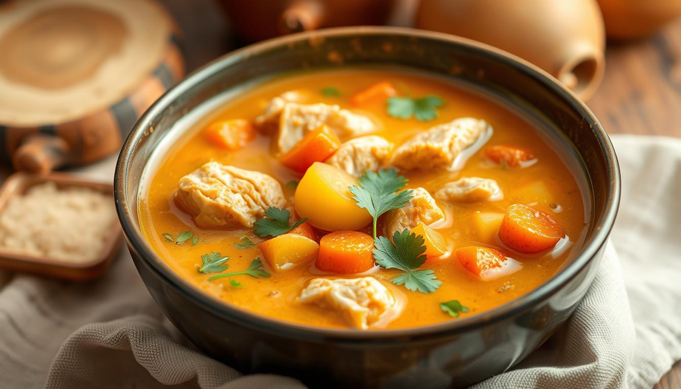 zupa curry z kurczakiem